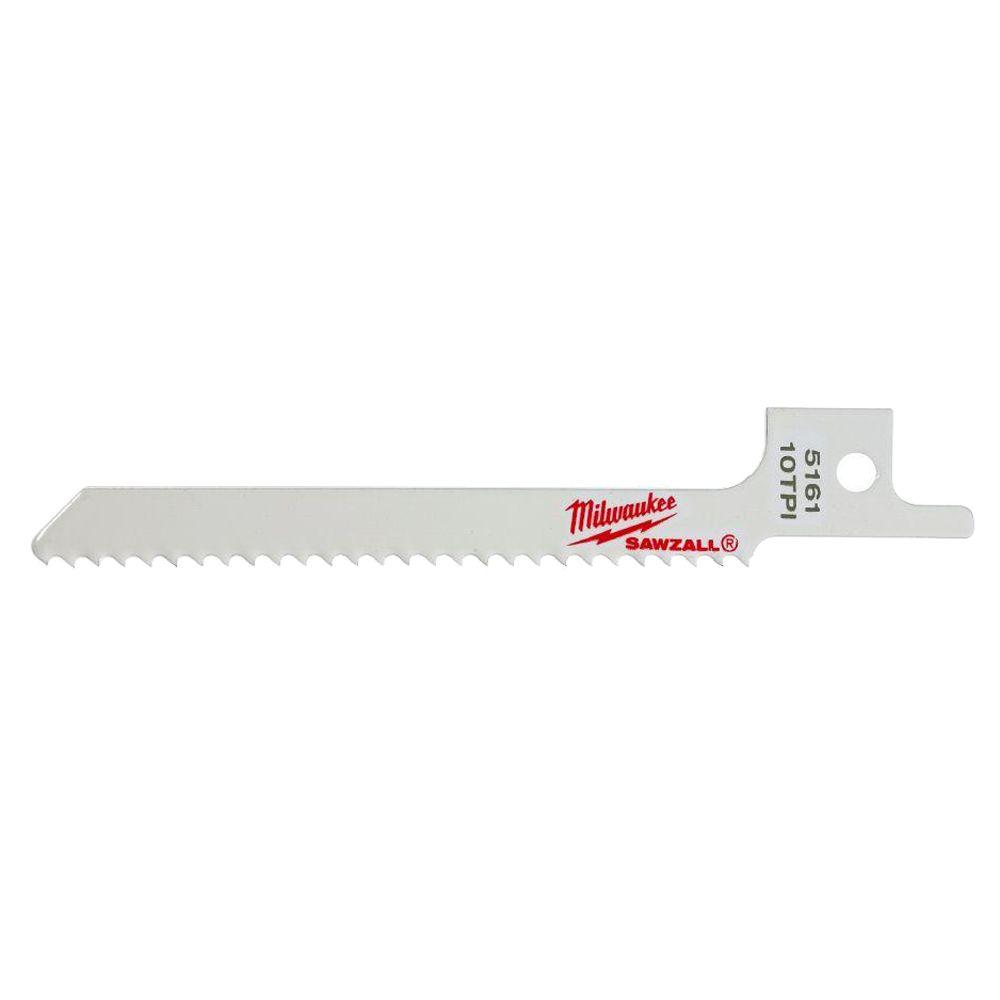 3-5/8 in. 10 TPI SUPER SAWZALL Blade - 5 Pack
