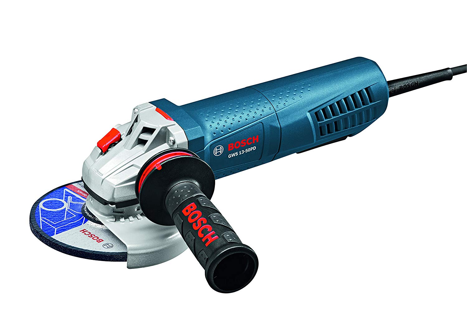 5 In. Angle Grinder with No-Lock-On Paddle Switch