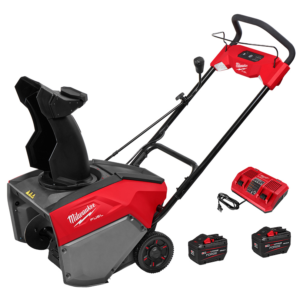 M18 FUEL™ 21" Auger Propelled Dual Battery Single Stage Snow Blower Kit