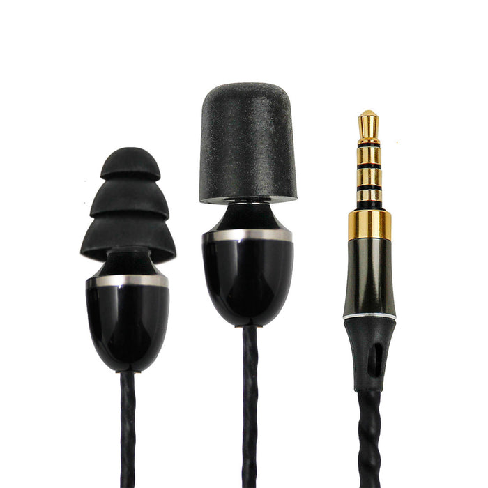 WIRED Earbuds - Black/Brown