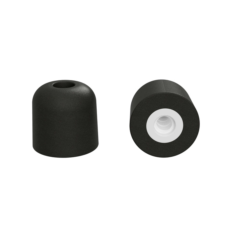 TRILOGY Replacement Foam Ear Tips (5 pairs/pack) - Extra Small Size/Small Short (White Core)