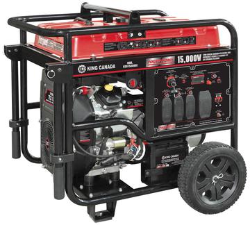 15,000 WATTS V-TWIN GASOLINE GENERATOR WITH ELECTRIC START