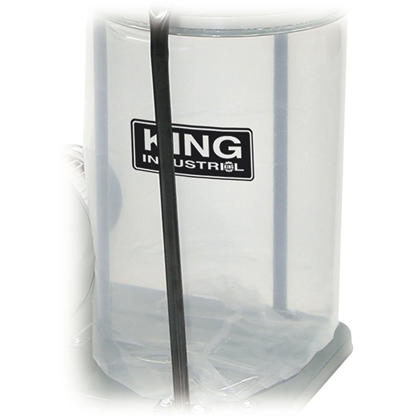 3 PC. SEE THROUGH PLASTIC BOTTOM DUST BAG KIT FOR KC-2405C