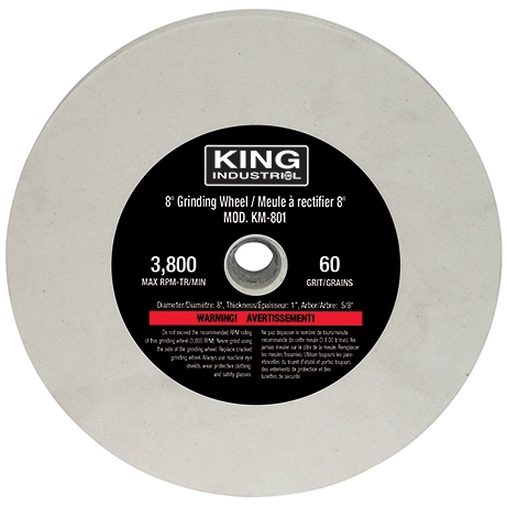 REPLACEMENT 8" -60 GRIT GRINDING WHEEL