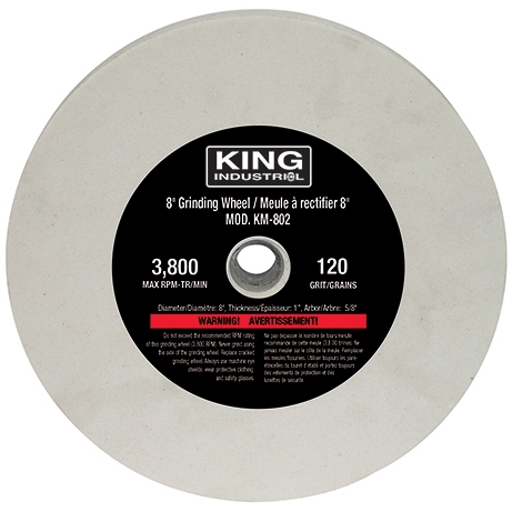 REPLACEMENT 8" -120 GRIT GRINDING WHEEL
