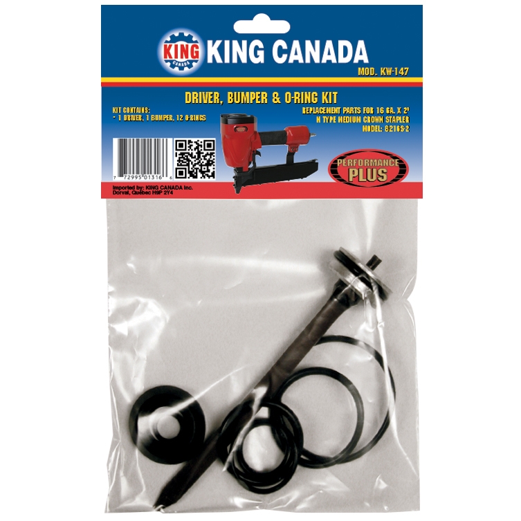 DRIVER, BUMPER & O-RING KIT FOR 8216S-2