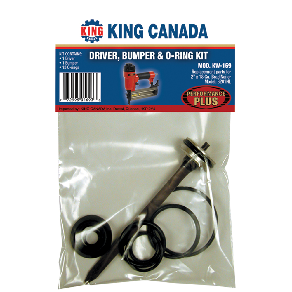 DRIVER, BUMPER & O-RING KIT FOR 8201NL