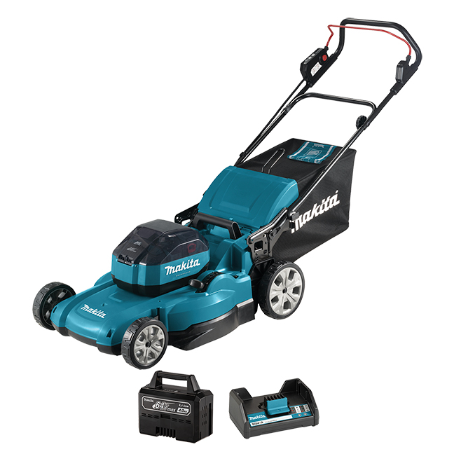 64Vmax Brushless 21" Lawn Mower, 4.0Ah x1Kit