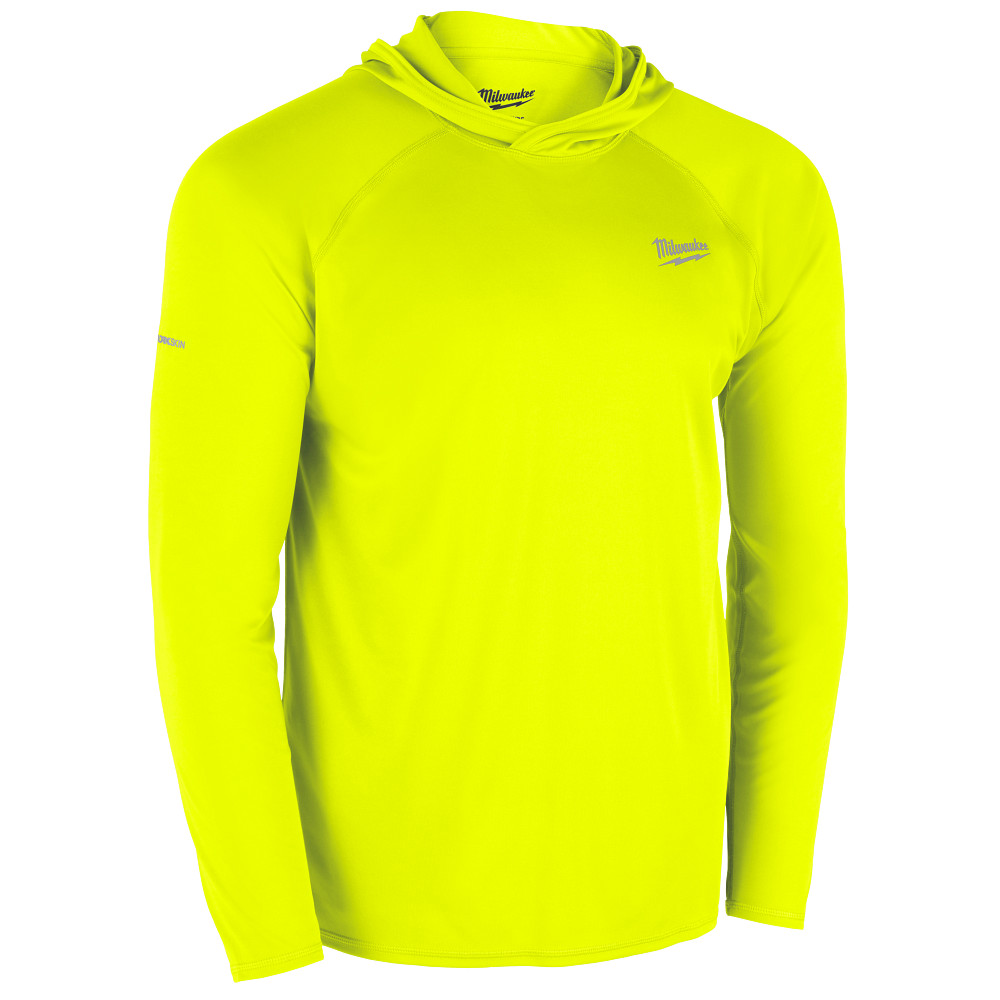 WORKSKIN™ Hooded Sun Shirt - Yellow - 2XLarge