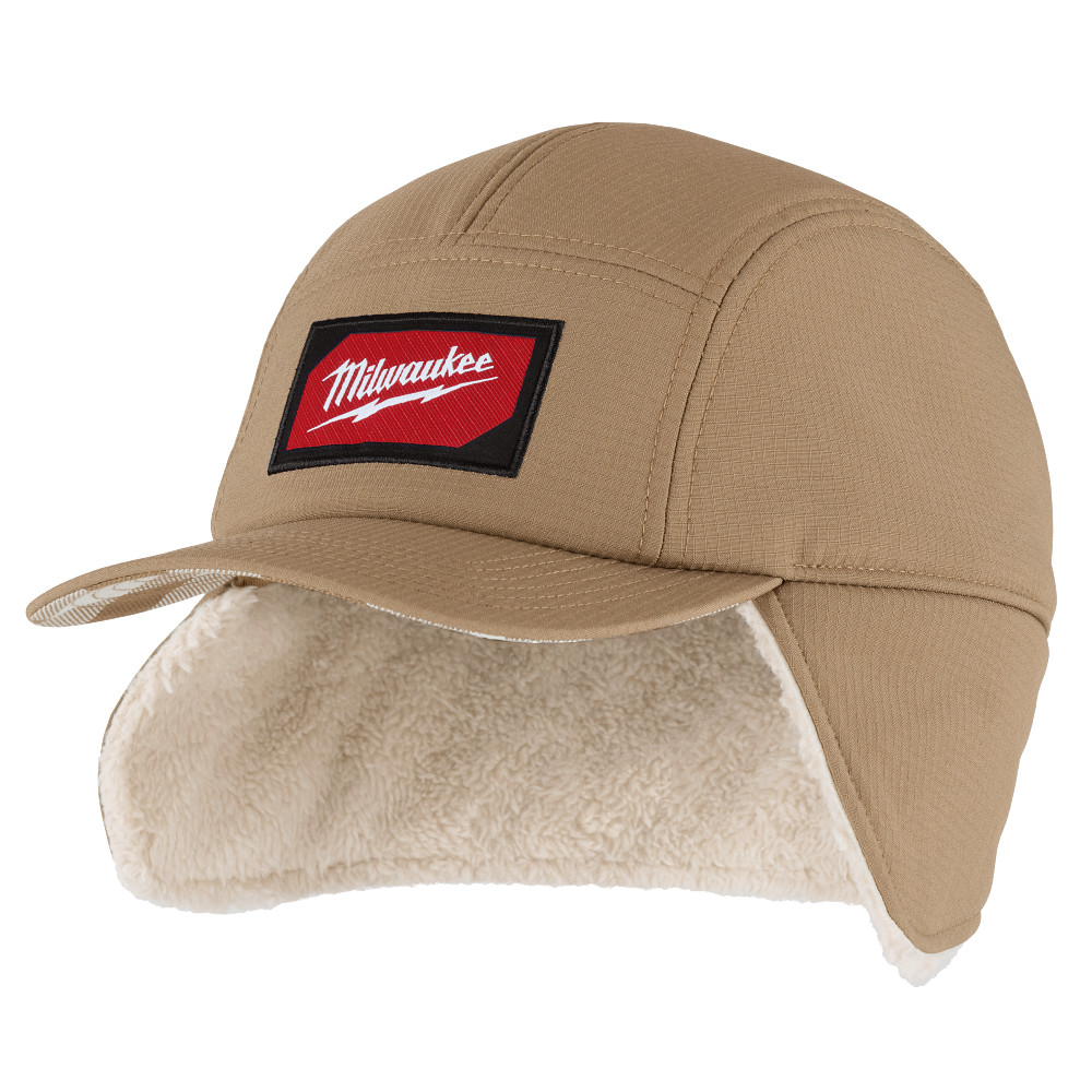 Milwaukee Sherpa-Lined Hat | Khaki, Small/Medium