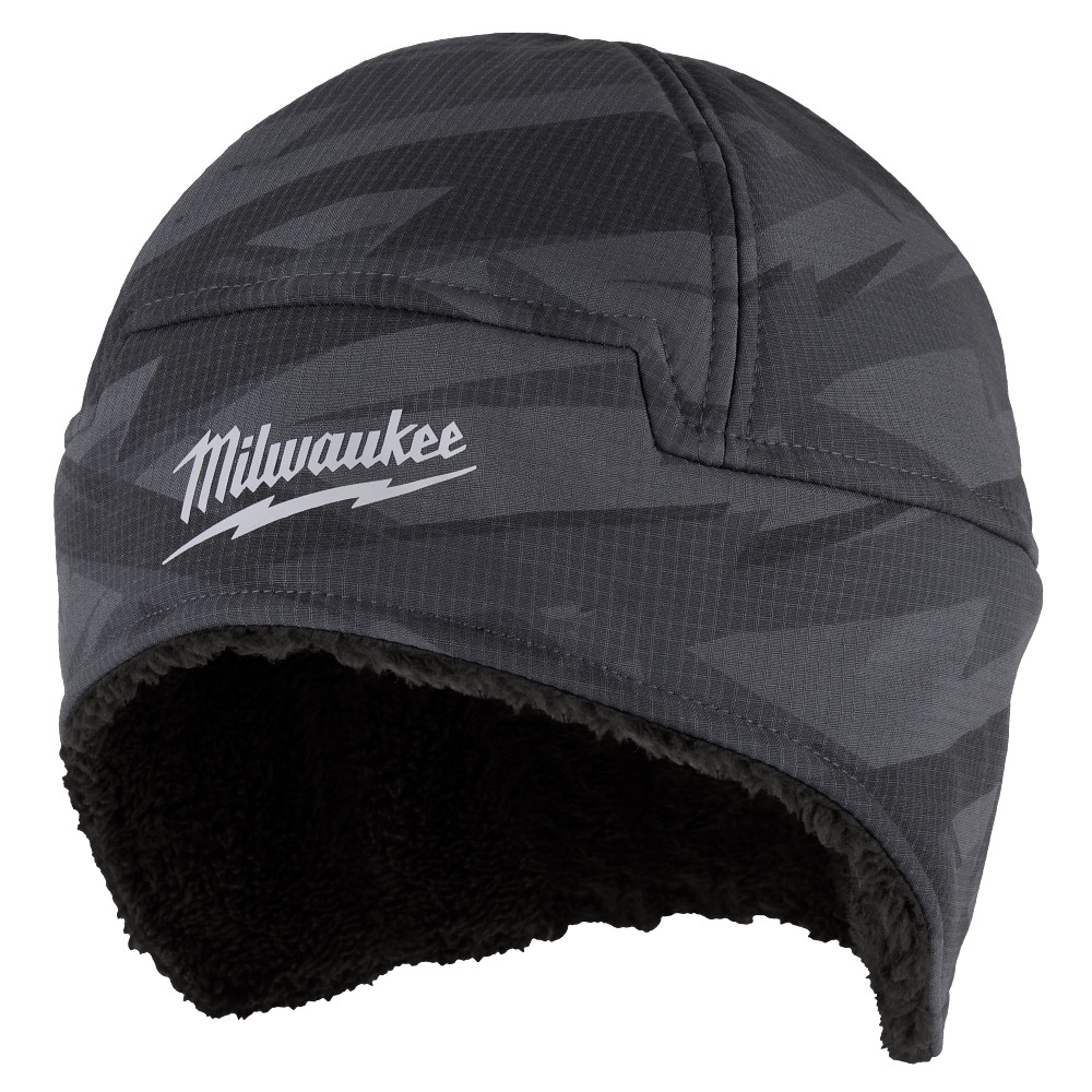 Milwaukee® Sherpa-Lined Beanie - Black Camo - Large/X-Large