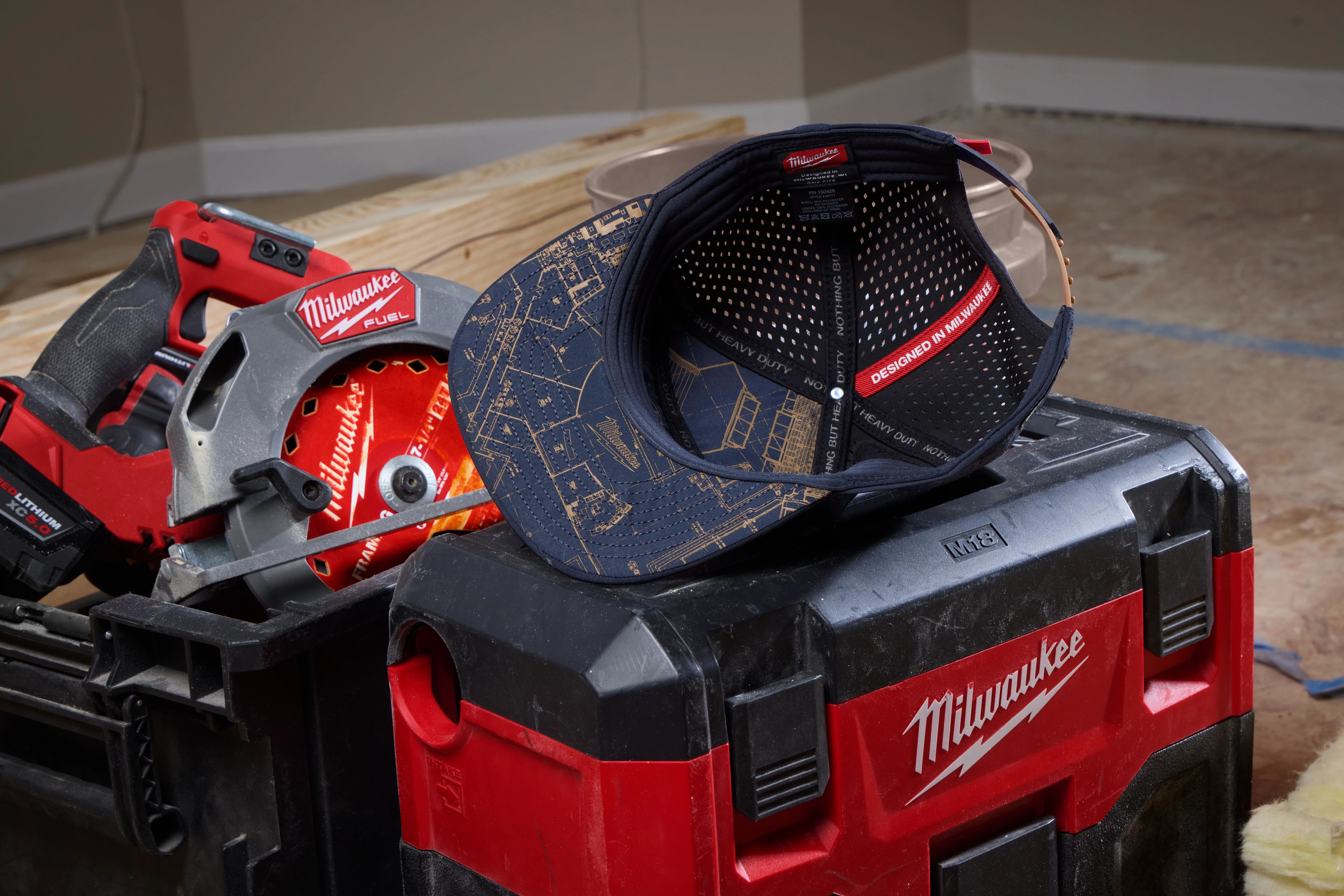 Flat Brim Snapback - Blue