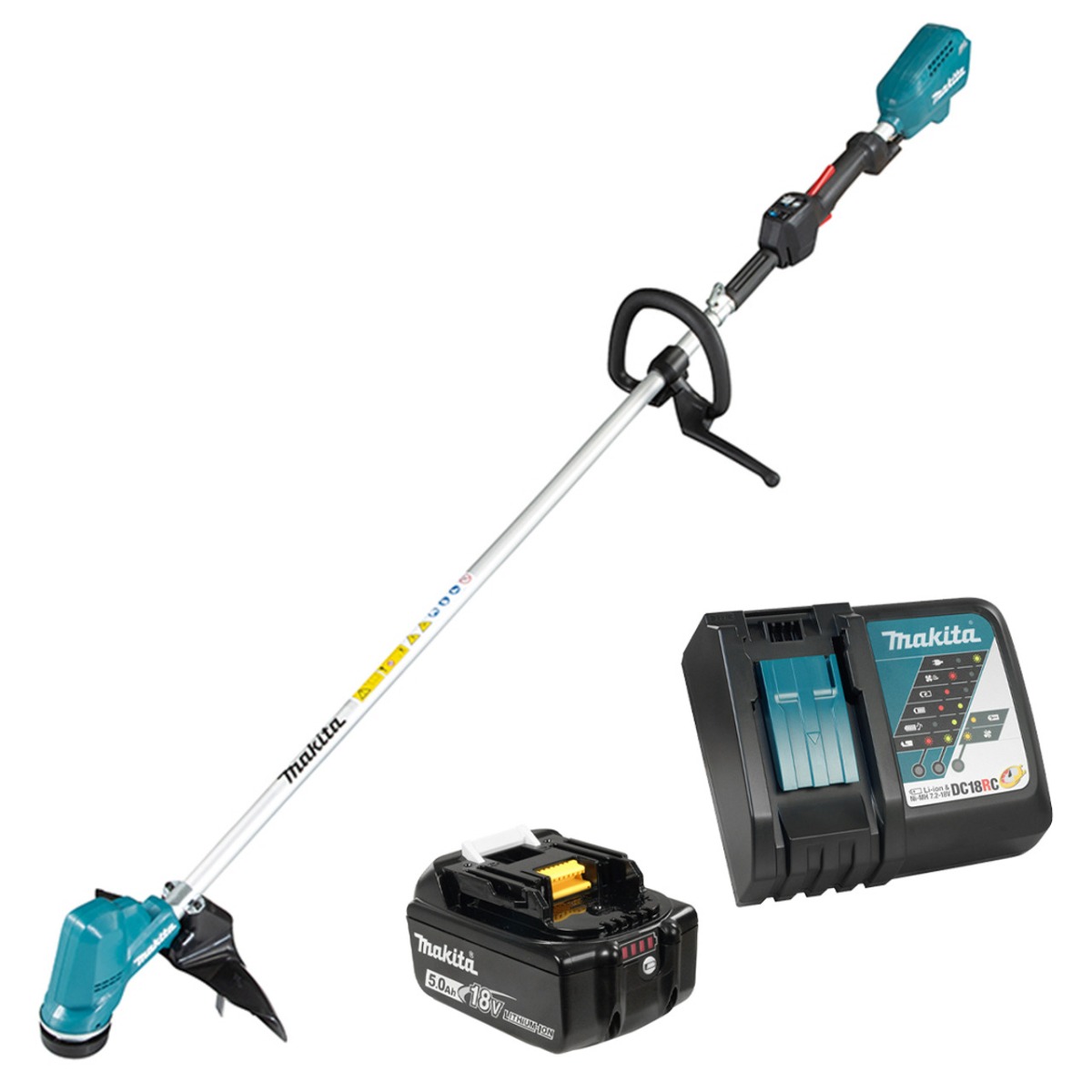 Makita MAK-DUR190LRT8 18V LXT 13" Brushless Line Trimmer 5.0Ah Kit