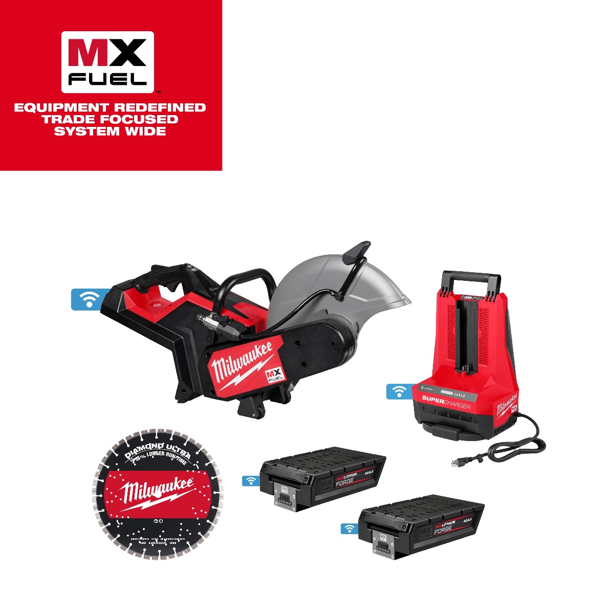 MX FUEL™ 14" Cut-Off Saw w/ RAPIDSTOP™ Brake Kit