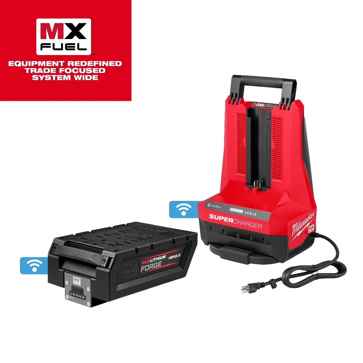MX FUEL™ REDLITHIUM™ FORGE™ HD12.0 BATTERY/SUPER CHARGER EXPANSION KIT