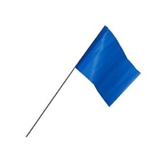 100PK Blue Stake Flags