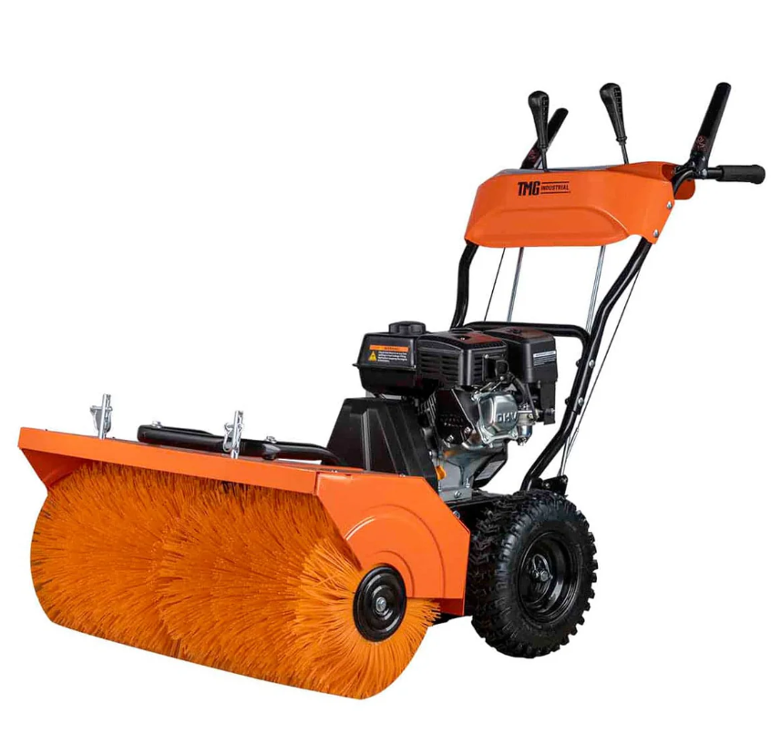 32" All Season Surface Rotary Brush/Snow Broom, Self-Propelled, Forward and Reverse