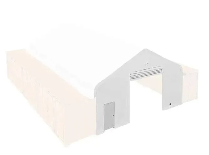 Front End Wall Kit, Compatible with ST3041CE, ST3041CV and ST3041CVF container shelters installed with high cube containers (9’6")