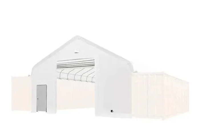 Front End Wall Kit, Compatible with TMG-ST3040C container shelters installed with the high cube containers (9’6")