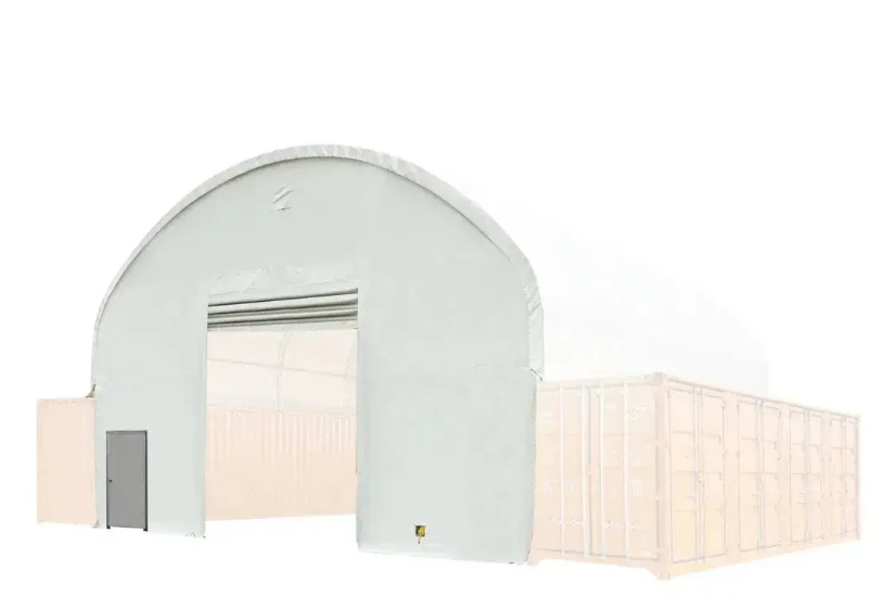 Front End Wall Kit, Compatible with TMG-DT4041C and DT4041CF container shelters installed with the high cube containers (9’6")