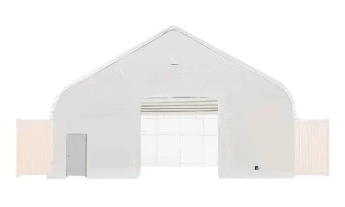 Front End Wall Kit, Compatible with TMG-DT5040CF-PRO container shelter installed with the standard height container (8’6")