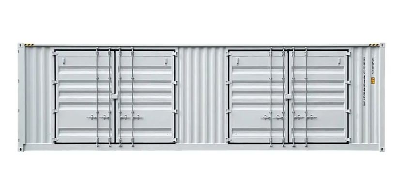 40-Foot High Cube Shipping Container with 2 Side Doors – One-Way Use Sea Can