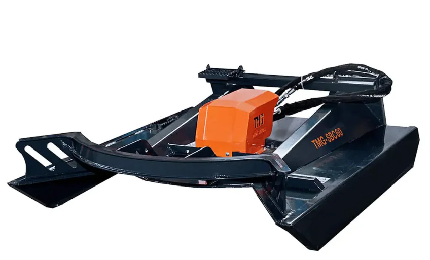 Pro Series 60" Extreme Duty Open Front Skid Steer Brush Cutter, 15-25 GPM, Universal Mount