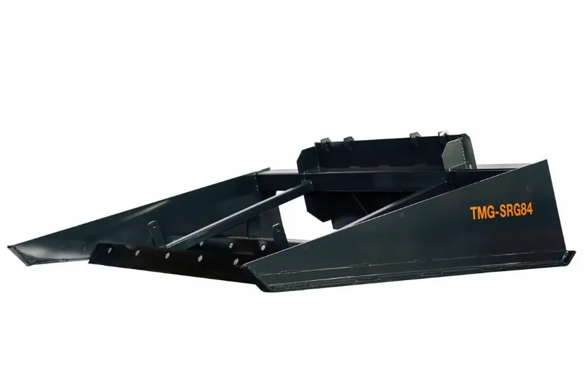 84" Skid Steer Road Grader, Bucket Stops w/Shackle Holes, Forward/Backward Cutting Edges, Grading, Spreading & Leveling