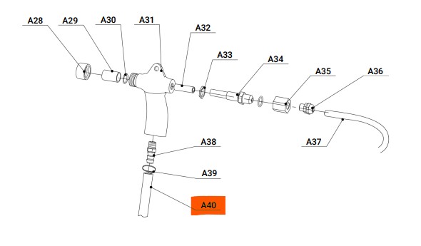 Replacement Sand hose ø1/2” For TMG-ABC99