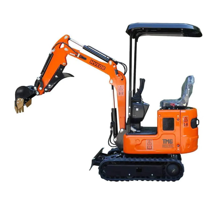 Compact Mini Excavator, 13.5 HP Briggs & Stratton XR Gas Engine, 61-½" Max. Digging Depth, 1900 Lb Operating Weight