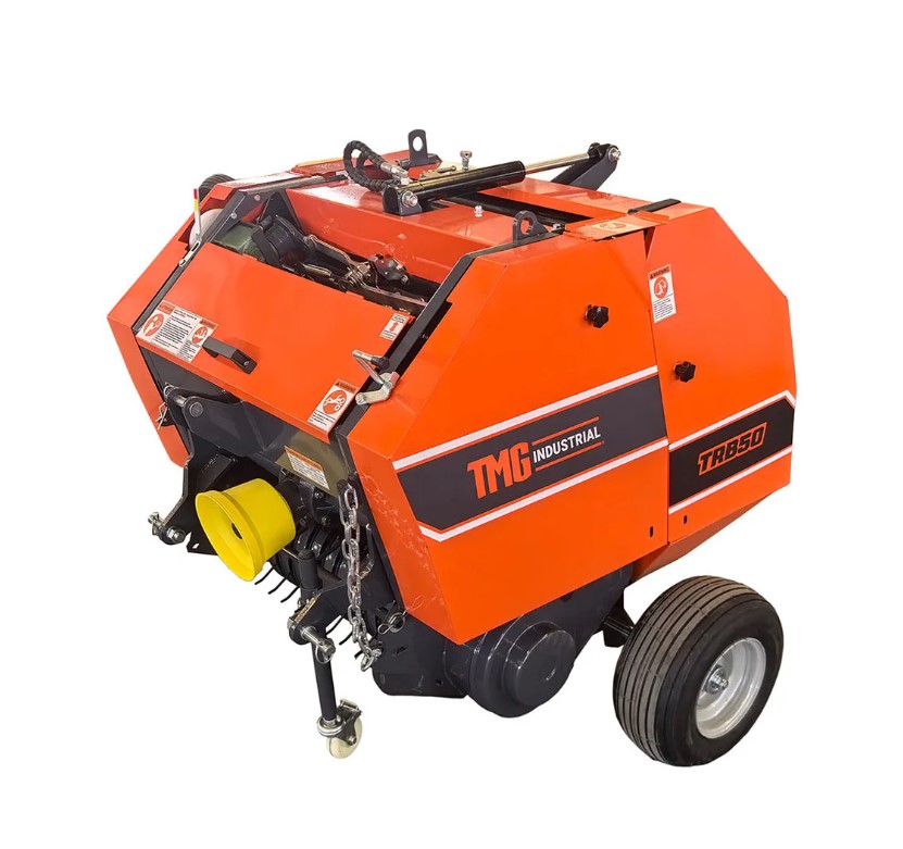 20" x 27" Round Hay Baler, Twine Bind, 3-Point Hitch, Category 1, PTO Shaft Included, 15 - 50 HP Tractor