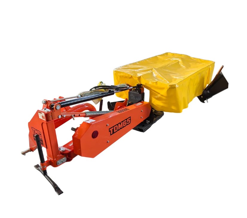65" Disc Mower, 4 Discs, 3-Point Hitch, Category 2, PTO Shaft Included, 35-80 HP Tractor