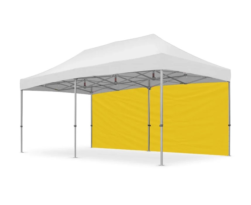 15' Pop-up Tent Canopy Wall - Yellow