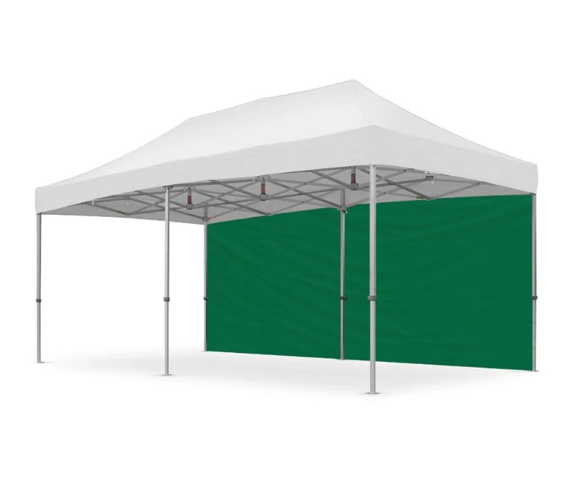20' Pop-up Tent Canopy Wall (For 10' x 20' Tents Only) - Green