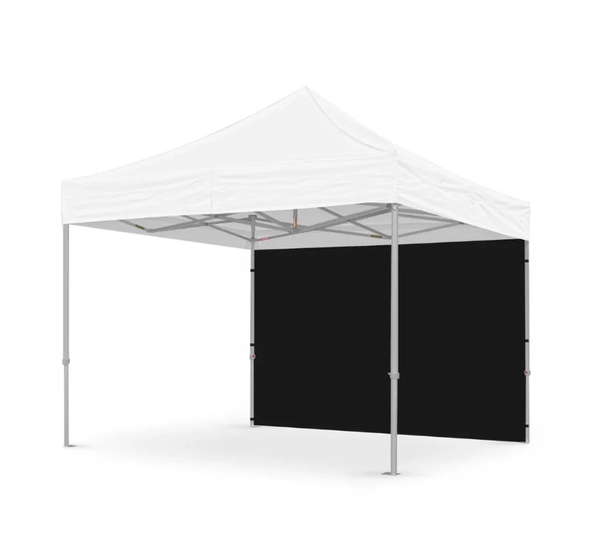 13' Pop-up Tent Canopy Wall - Black