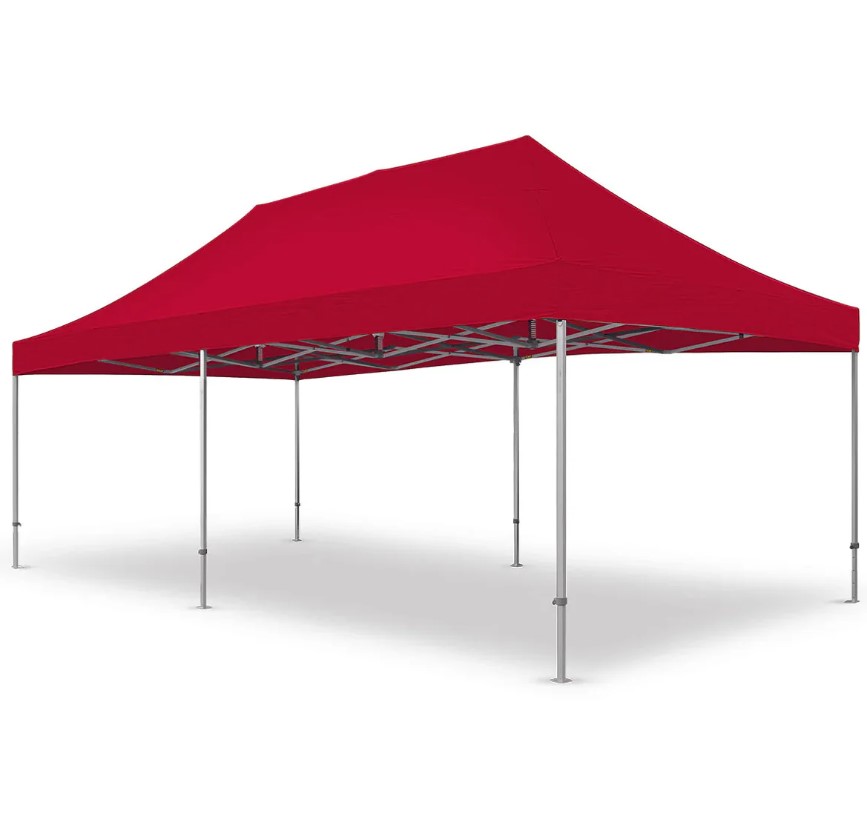 13' x 26' Pop-up Tent Canopy | X7 Tectonic - Red