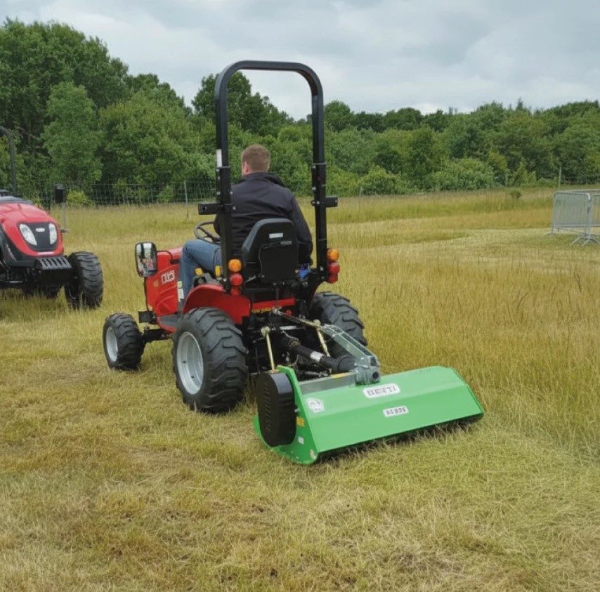 Peruzzo Frog 1120M Rear Flail Mower, 45" Working Width, 18-25 HP Tractors, 3-Point Hitch CAT 1N, Made in Italy