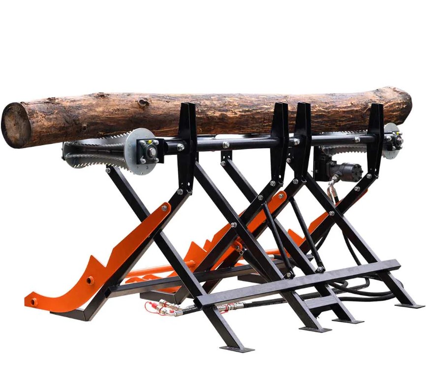 1000 lb Hydraulic Log Lift for TMG-GLS16/20 Firewood Processor, Chain Drive Infeed, TMG-LLS16