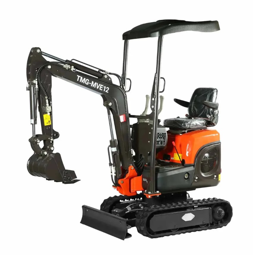 1200 KG Mini Compact Excavator - 2260lbs