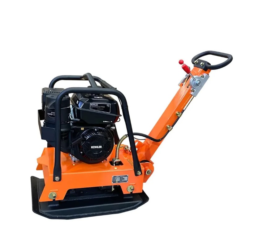 6800-lb Reversible Vibratory Plate Compactor, 9.5 HP Kohler Command Pro Engine