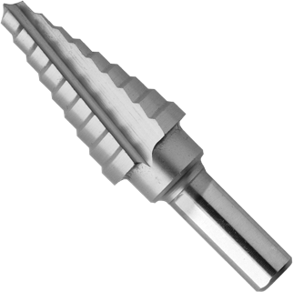 1/4 In. to 3/4 In. High-Speed Steel Step Drill Bit