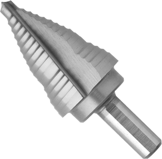 1/4 In. to 7/8 In. High-Speed Steel Step Drill Bit