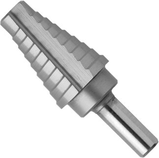 9/16 In. to 1 In. High-Speed Steel Step Drill Bit