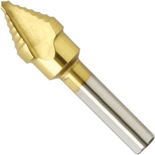 1/2 In. Titanium-Coated Step Drill Bit