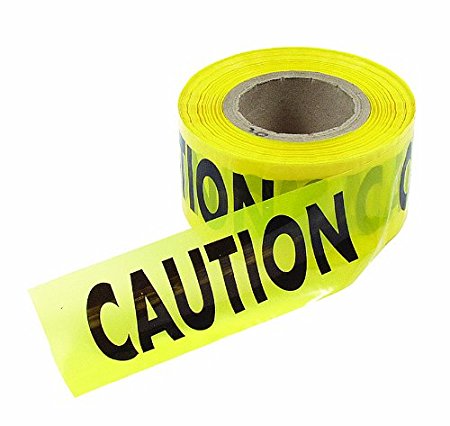 1000' x 3'' CAUTION BARRICADE TAPE