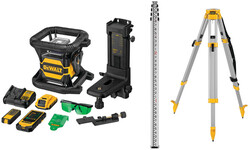 20V MAX* Tool Connect™ Green Tough Rotary Laser Kit