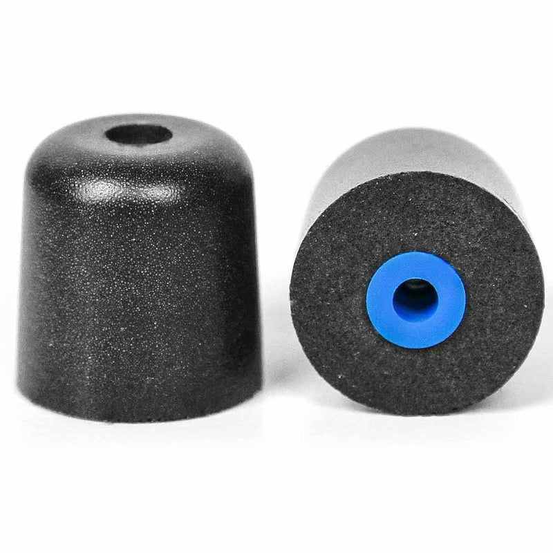 TRILOGY Replacement Foam Ear Tips (5 pairs/pack) - Large Size (Blue Core)