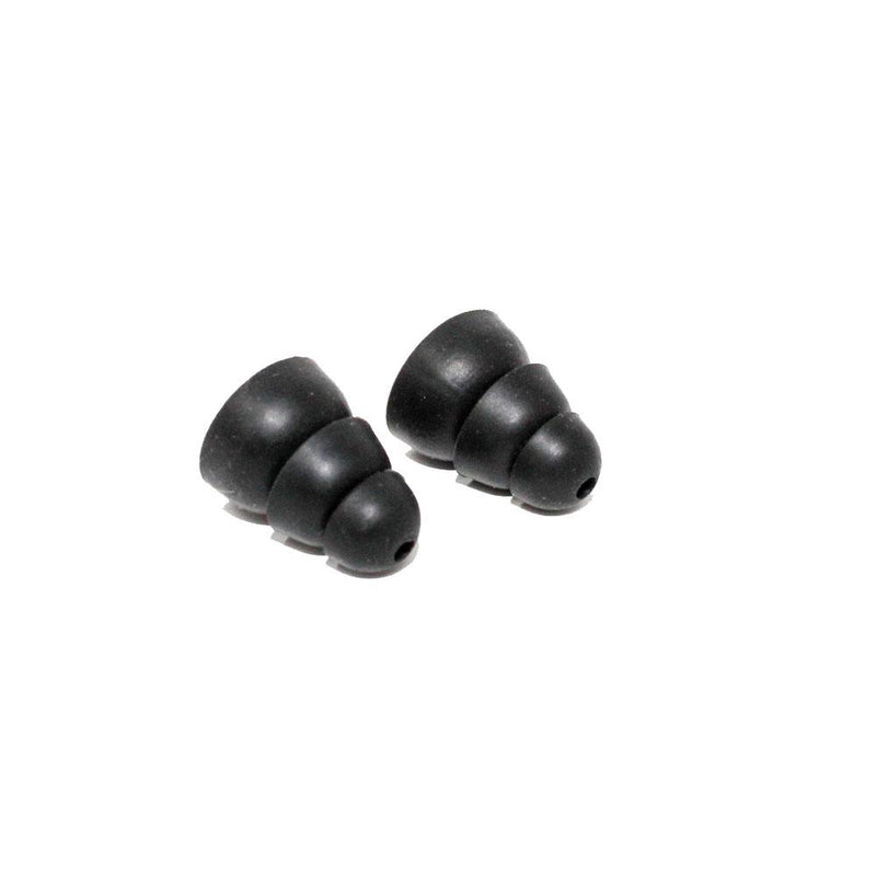 Silicone Triple-Flange Replacement Ear Tips (5 pairs/pack) - Universal Size 