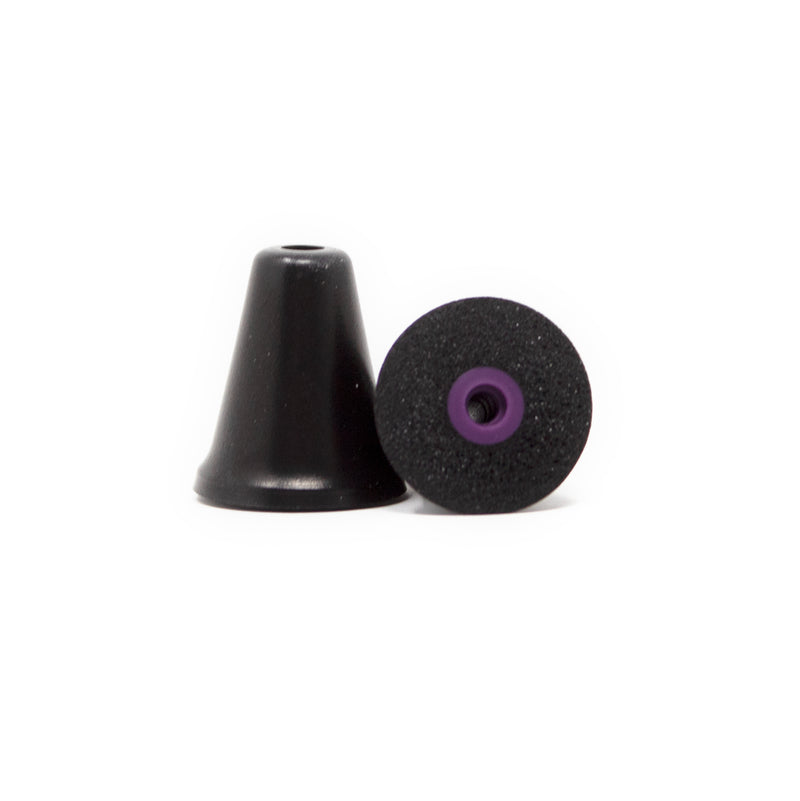 Universal TRILOGY Replacement Foam Ear Tips (5 pairs/pack) - Universal (Purple Core)