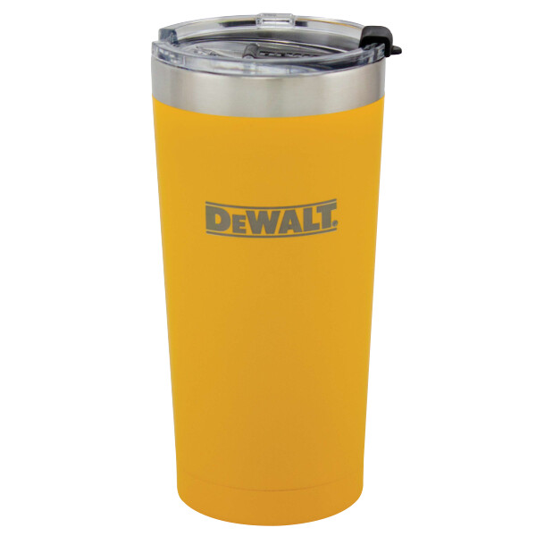 20 oz. Yellow Powder Coated Tumbler